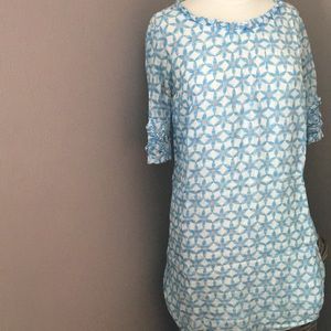 Lilly Pulitzer Dress, Blue Floral - 6